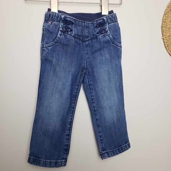 Tommy Hilfiger Girls Jeans size 18months - Picture 2 of 9